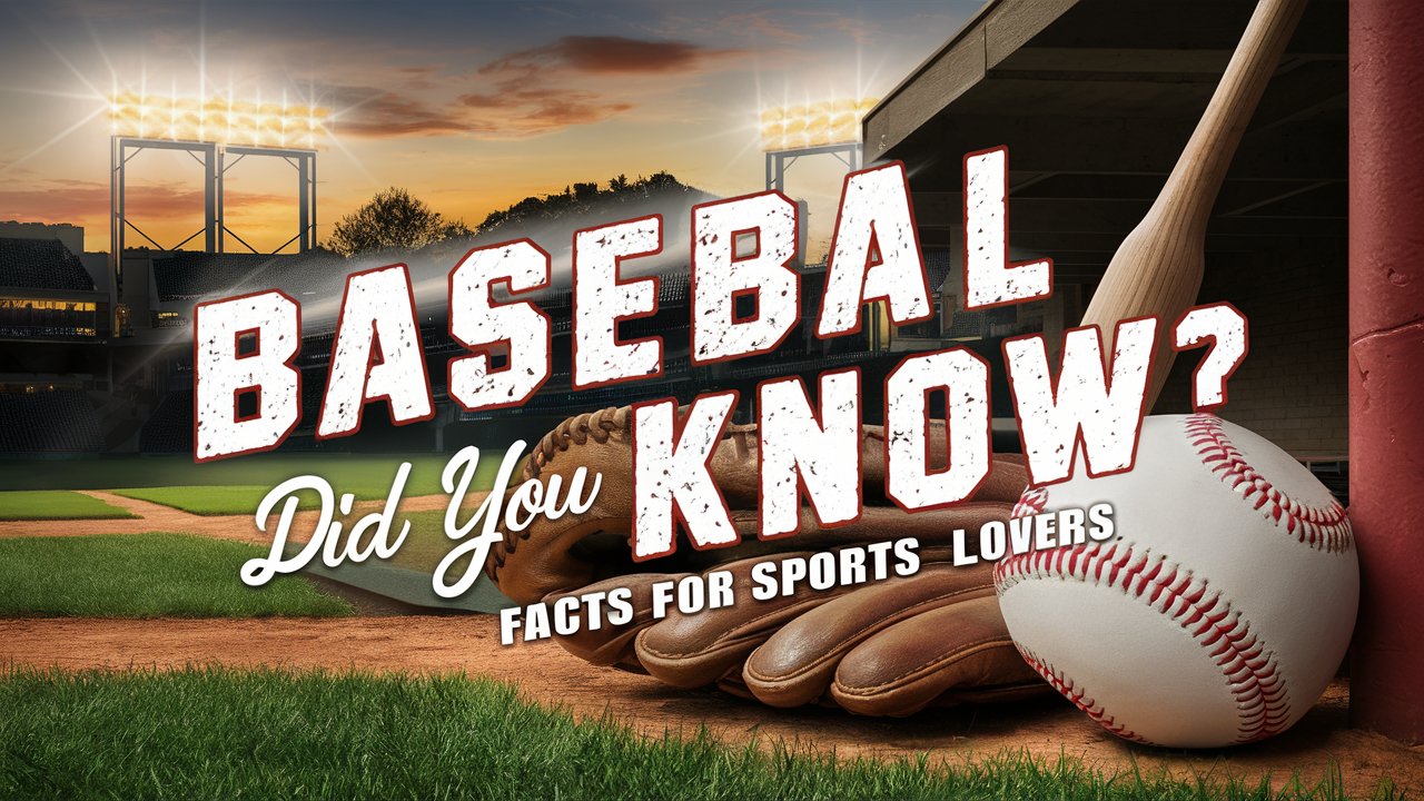 Baseball Did You Know Facts for Sports Lovers