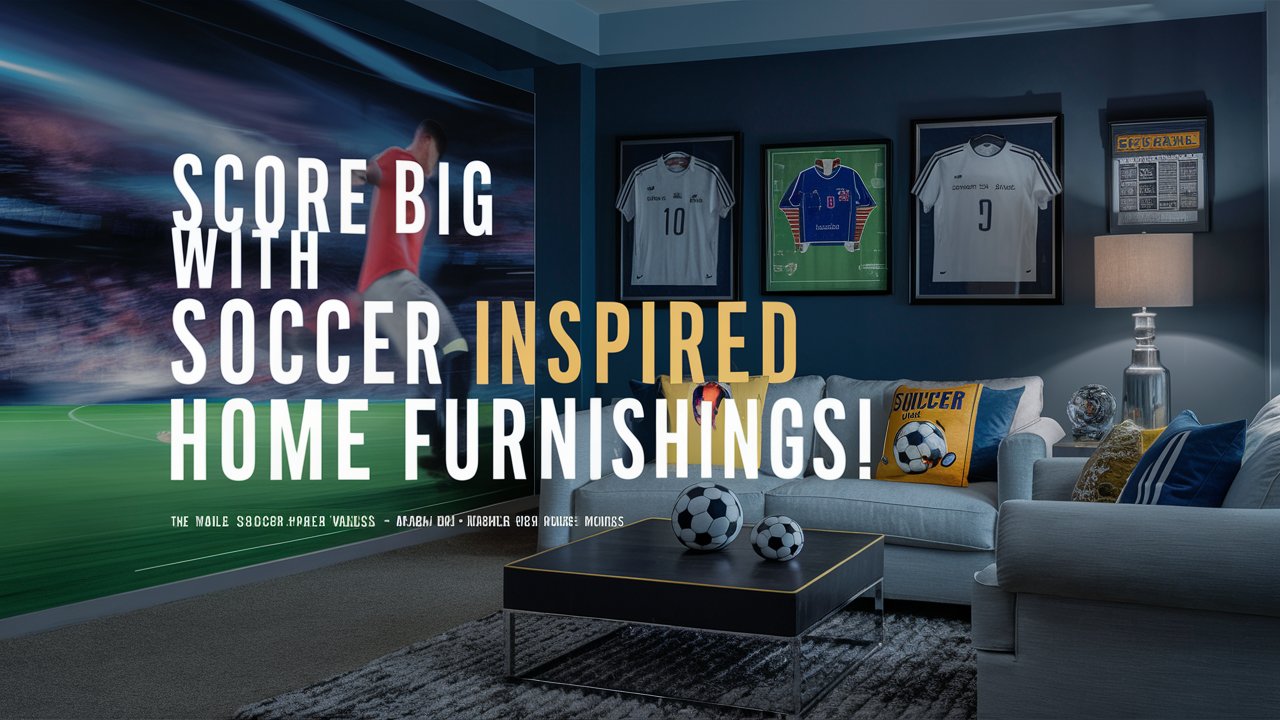 Soccer-Inspired Home Furnishings